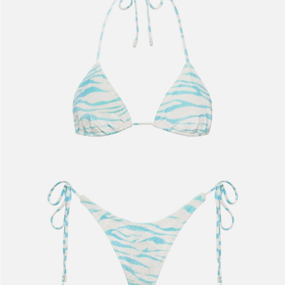 ISO TEAL TRIANGL BIKINI